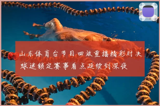山东体育台节目回放重播精彩对决 球迷锁定赛事看点延续到深夜