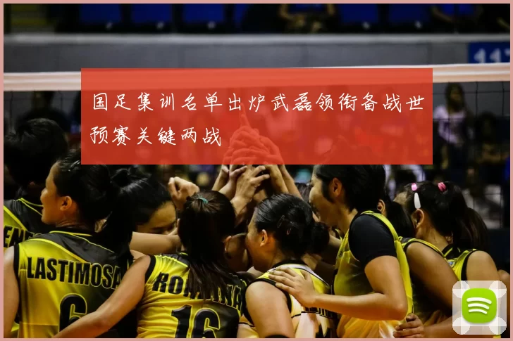 国足集训名单出炉武磊领衔备战世预赛关键两战